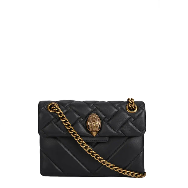 KUGE - Tracollina Mini Kensington Bag Black Comb BAG-1470805109 | Italystation.com Shop Now at italystation.com