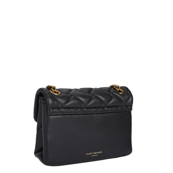 KUGE - Tracollina Mini Kensington Bag Black Comb BAG-1470805109 | Italystation.com Shop Now at italystation.com