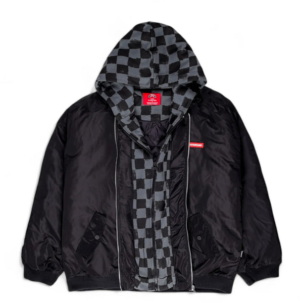 Sprayground - giacca blind side bomber grey sip vanquish g | Italystation.com Shop Now at italystation.com