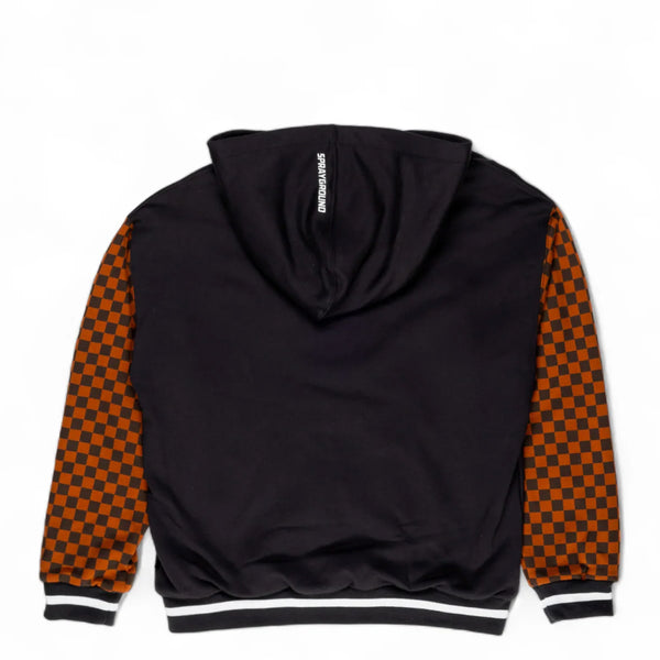 Sprayground - felpa tufting shark fullzip sip check sp64 | Italystation.com Shop Now at italystation.com