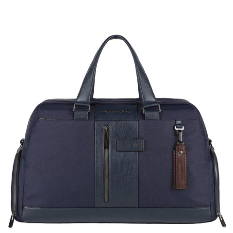 Piquadro - Borsone da viaggio Brief Blu BV4447BR2 BLU | Italystation.com Shop Now at italystation.com