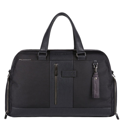 Piquadro - Borsone da viaggio Brief Nero BV4447BR2 NERO | Italystation.com Shop Now at italystation.com
