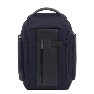 Piquadro - Borsone da viaggio a Zaino Brief Blu BV6154BR2 | Italystation.com Shop Now at italystation.com