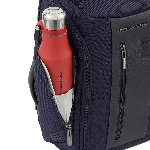 Piquadro - Borsone da viaggio a Zaino Brief Blu BV6154BR2 | Italystation.com Shop Now at italystation.com