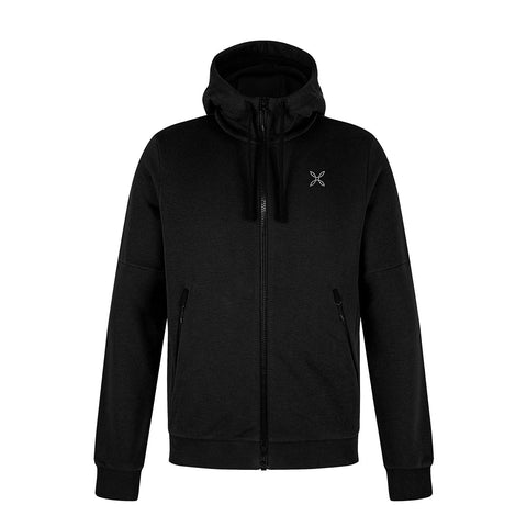 Montura - felpa logo cotton black mmac32x 5024 | Italystation.com Shop Now at italystation.com