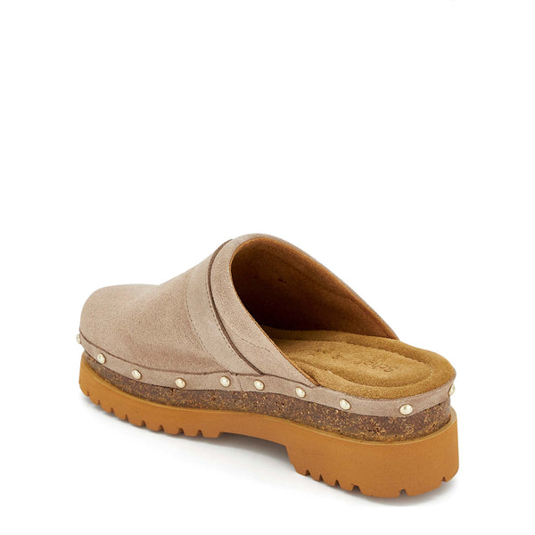 Scholl - zoccolo cindy cork dark beige sl.f316342361 dark/b | Italystation.com Shop Now at italystation.com
