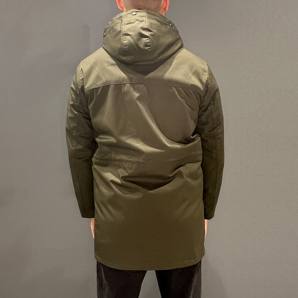 EQUI - Cappotto Eskimo Over Tecnogabardina Verde Unito EUO03 | Italystation.com Shop Now at italystation.com
