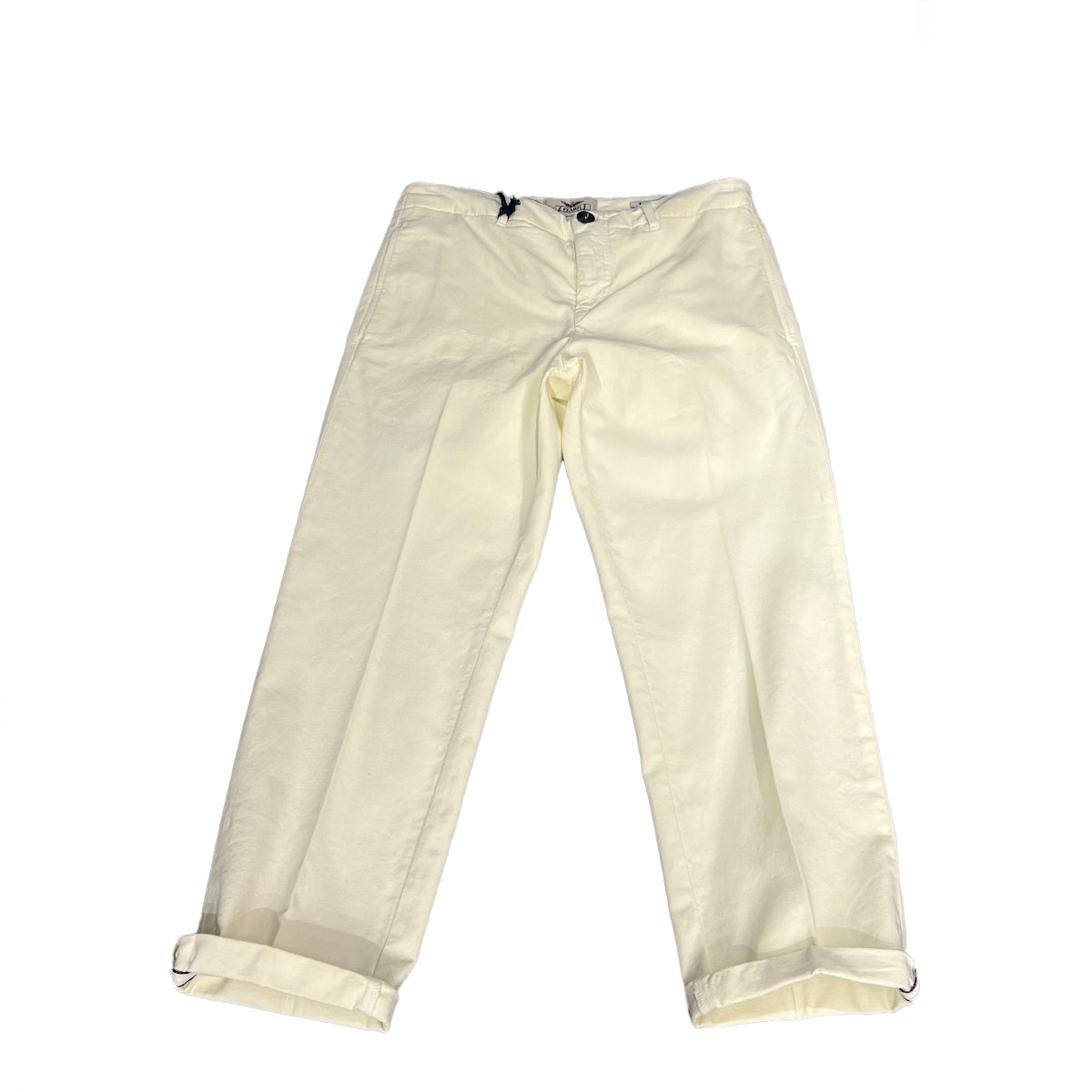Clark - Pantaloni Ancon Tailored Ivory ANCON-T101 IVORY | Italystation.com Shop Now at italystation.com