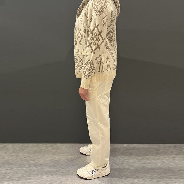 Clark - Pantaloni Ancon Tailored Ivory ANCON-T101 IVORY | Italystation.com Shop Now at italystation.com