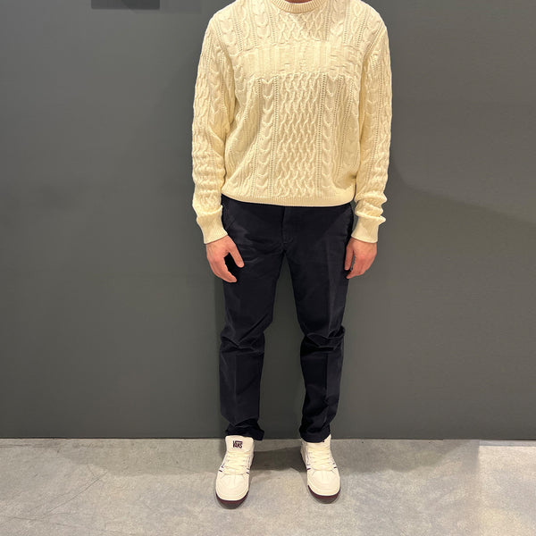 Clark - Pantaloni Mark Chino Regular Navy MARK-T091 NAVY | Italystation.com Shop Now at italystation.com