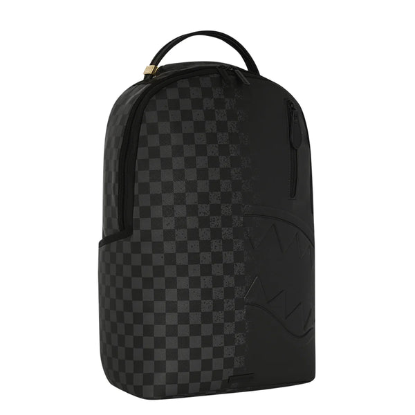 Sprayground - Zaino Half Spritz Black/Grey Check Limited Edition - 910B6776NSZ - BLACK/GREY/CHECK