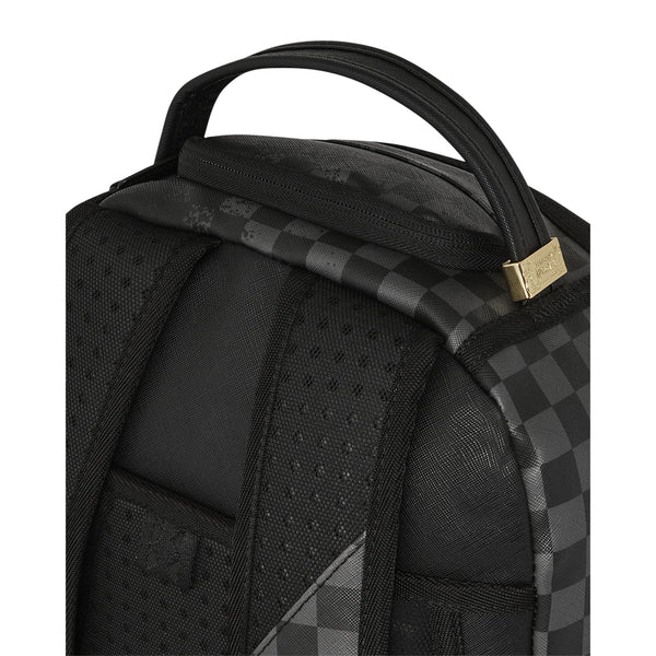 Sprayground - Zaino Half Spritz Black/Grey Check Limited Edition - 910B6776NSZ - BLACK/GREY/CHECK