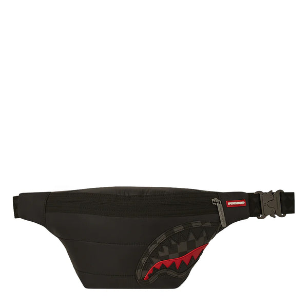 Sprayground - Marsupio Black Puffer Grey Check Limited Edi | Italystation.com Shop Now at italystation.com