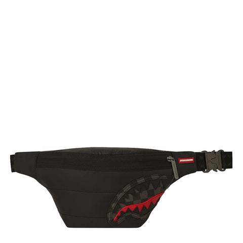 Sprayground - Marsupio Black Puffer Grey Check Limited Edi | Italystation.com Shop Now at italystation.com