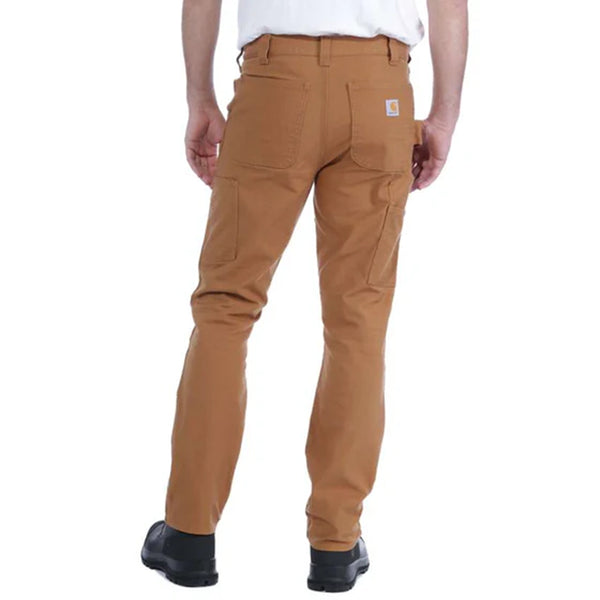 Carhartt - Pantaloni Straight Fit Duck Double Front Brown - 103340 - BROWN