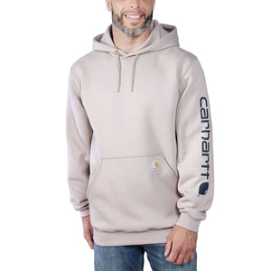 Carhartt - felpa midweight logo sleeve graphic mink k288 | Italystation.com Shop Now at italystation.com