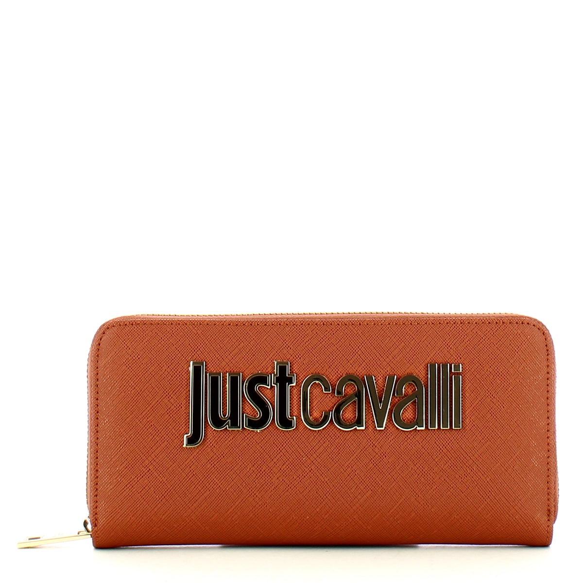 Just Cavalli - Portafoglio Metal Lettering Large Zip Around Rubber - 77RA5PB1ZS766 - RUBBER