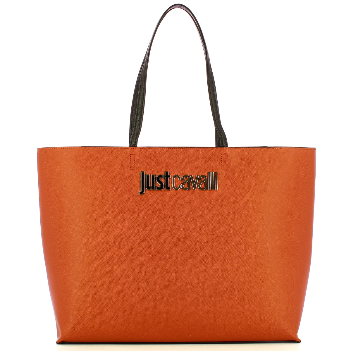 Just Cavalli - Shopping Bag Metal Lettering Rubber 77RA | Italystation.com Shop Now at italystation.com