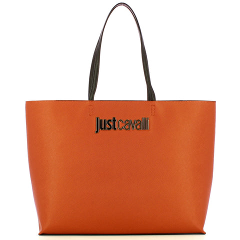Just Cavalli - Shopping Bag Metal Lettering Rubber 77RA | Italystation.com Shop Now at italystation.com