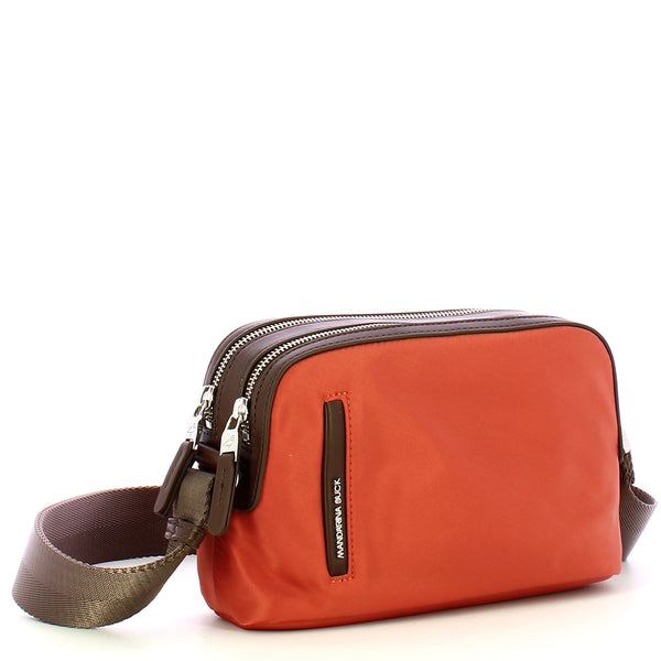 Mandarina Duck - Camera Bag Hunter Baked Clay P10VCT0 | Italystation.com Shop Now at italystation.com