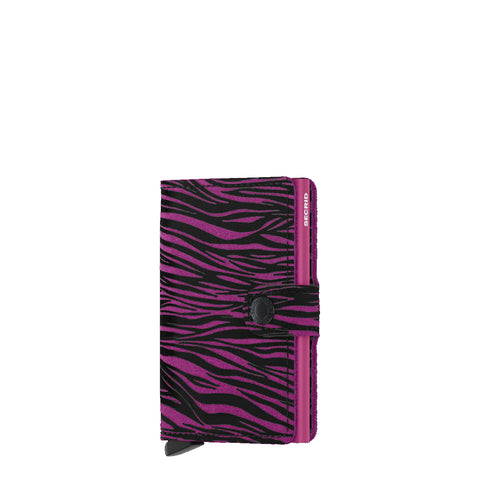 Secrid - Miniwallet Zebra Fuchsia MZE-FUCHSIA FUCHSIA | Italystation.com Shop Now at italystation.com