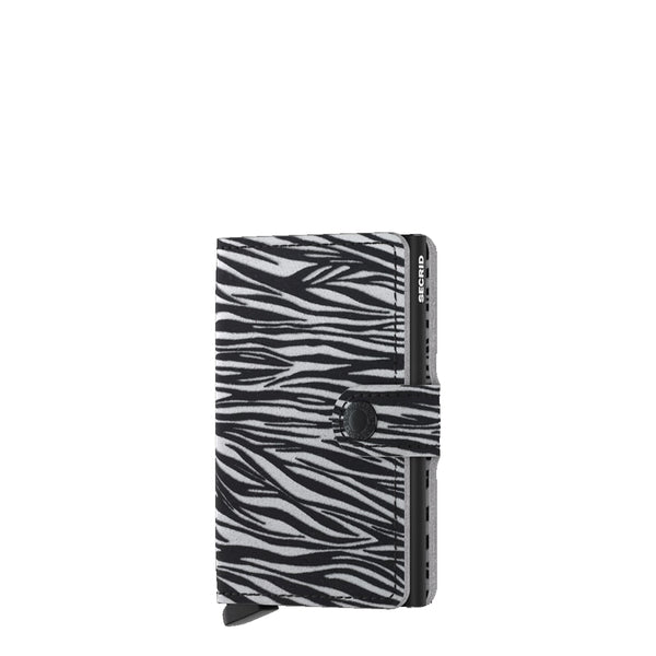 Secrid - Miniwallet Zebra Light Grey MZE-LIGHT GREY LIGHT/G | Italystation.com Shop Now at italystation.com