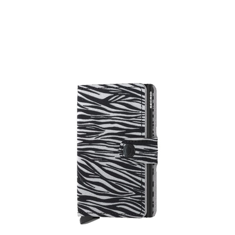 Secrid - Miniwallet Zebra Light Grey MZE-LIGHT GREY LIGHT/G | Italystation.com Shop Now at italystation.com