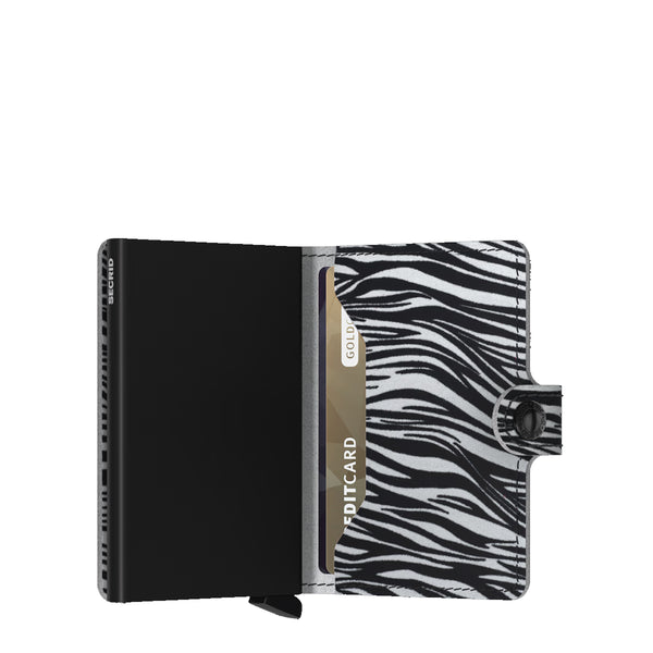 Secrid - Miniwallet Zebra Light Grey MZE-LIGHT GREY LIGHT/G | Italystation.com Shop Now at italystation.com