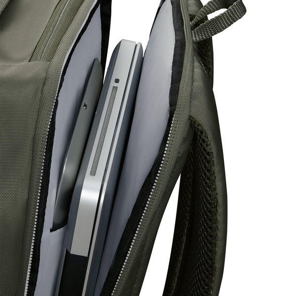 Samsonite - Guardit Classy 14.1 Gunmetal Green Laptop Backpack - KH1005 - GUNMETAL/GREEN