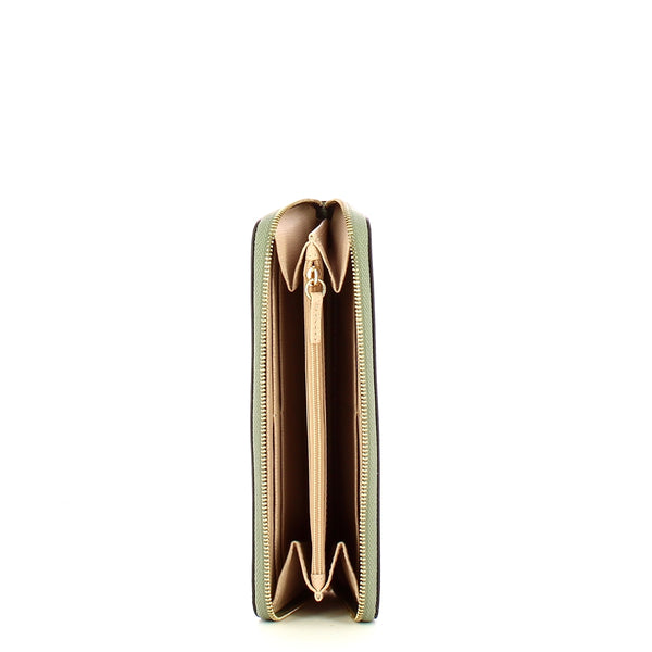 Furla - Portafoglio Camelia Slim Zip Around Agave B Ballerina | Italystation.com Shop Now at italystation.com