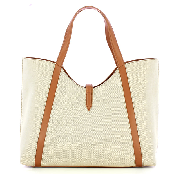 Furla - Borsa a spalla Goccia XL Natural Brandy WB01729BX3542 | Italystation.com Shop Now at italystation.com