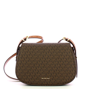Michael Kors - Tracolla Flap Lydia media Brn/Acorn 30R5 | Italystation.com Shop Now at italystation.com