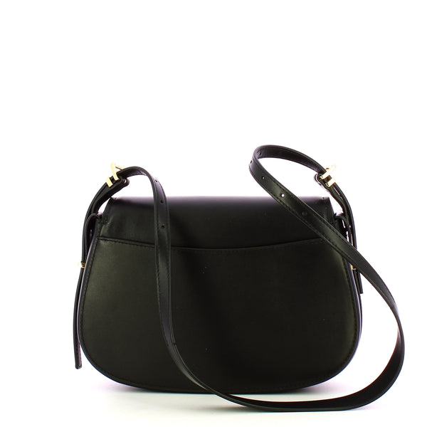 Michael Kors - Tracolla Flap Lydia media Black 30R5GL0M | Italystation.com Shop Now at italystation.com