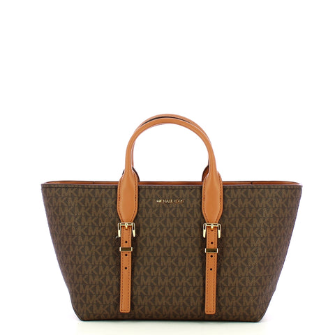 Michael Kors - Borsa a mano Moore Small Brn/Acorn 30R5G | Italystation.com Shop Now at italystation.com