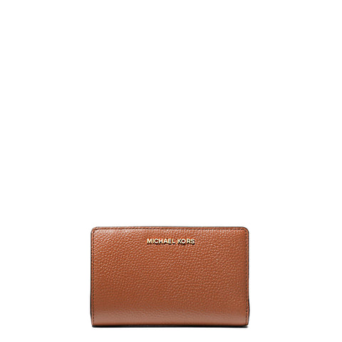 Michael Kors - Portafoglio Empire medio Luggage 32R4G8E | Italystation.com Shop Now at italystation.com