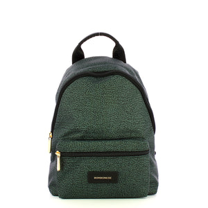 Borbonese - Zaino Small Peltro 224069J47 PELTRO | Italystation.com Shop Now at italystation.com