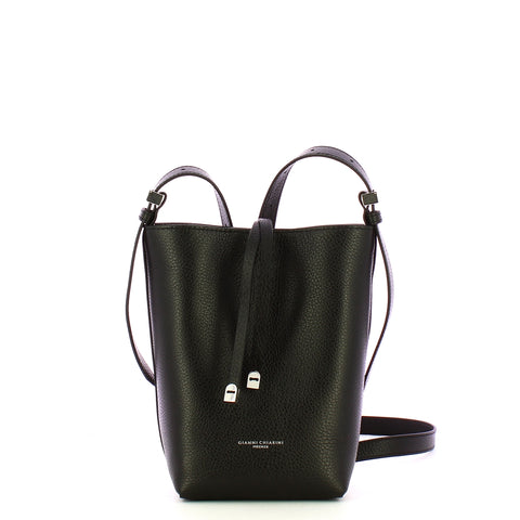 Gianni Chiarini - Amelia Nero Crossbody Bag BS 11345 | Italystation.com Shop Now at italystation.com