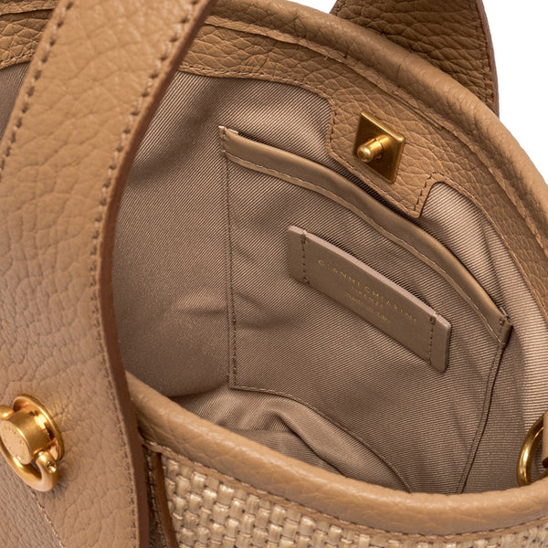 Gianni Chiarini - Ester Nature Handbag BS 11380 CST- | Italystation.com Shop Now at italystation.com