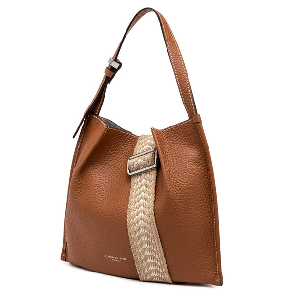 Gianni Chiarini - Dory Caramello Sabbia Shoulder Bag | Italystation.com Shop Now at italystation.com
