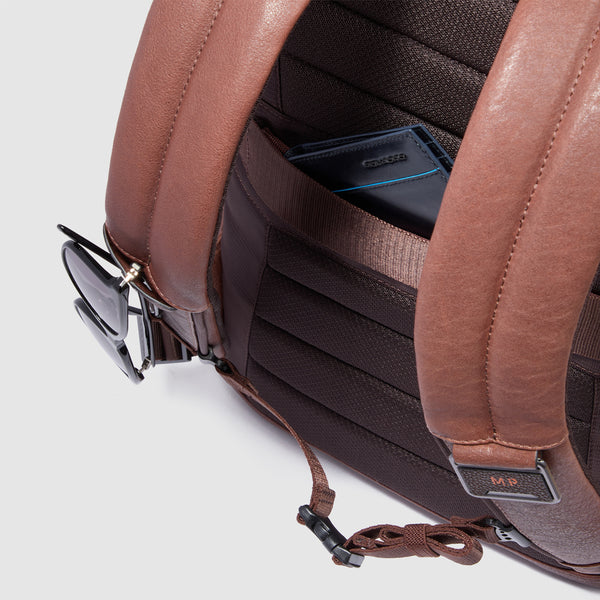 Piquadro - Cronus Marrone 15.6" Laptop Backpack - CA6689S134 - MARRONE