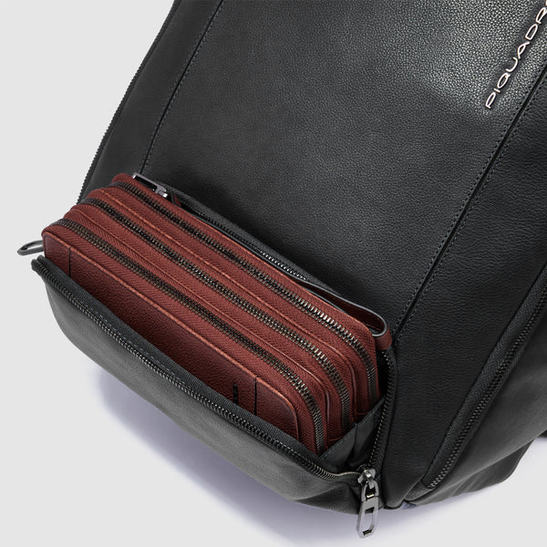 Piquadro - Cronus Nero 15.6" Laptop Backpack - CA6689S134 - NERO