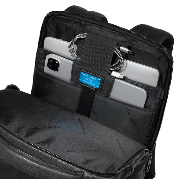 Piquadro - Cronus Nero 15.6" Laptop Backpack - CA6689S134 - NERO