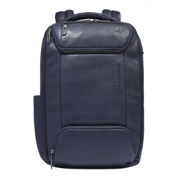 Piquadro - Cronus Blu 14" Laptop Backpack - CA6688S134 - BLU