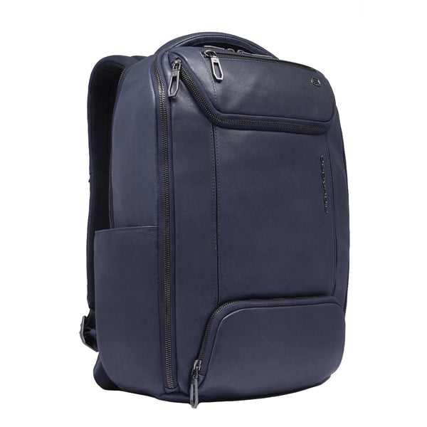 Piquadro - Cronus Blu 14" Laptop Backpack - CA6688S134 - BLU