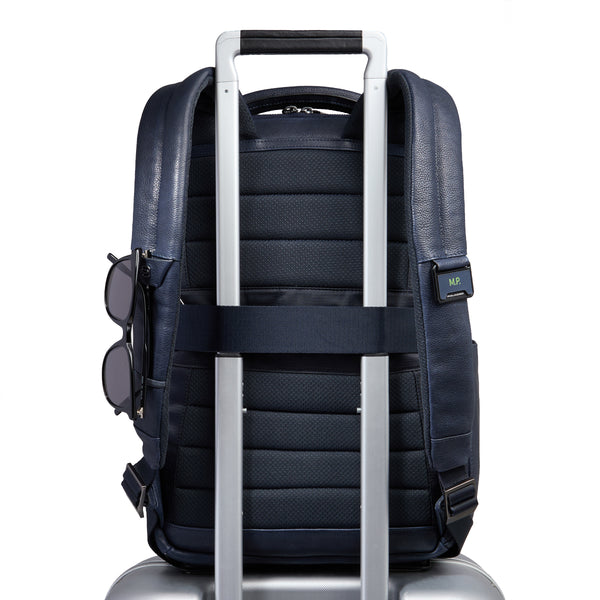 Piquadro - Cronus Blu 14" Laptop Backpack - CA6688S134 - BLU
