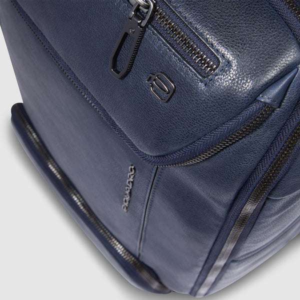 Piquadro - Cronus Blu 14" Laptop Backpack - CA6688S134 - BLU