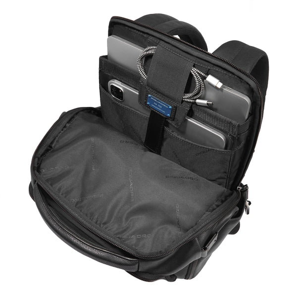 Piquadro - Cronus Nero 14" Laptop Backpack - CA6688S134 - NERO