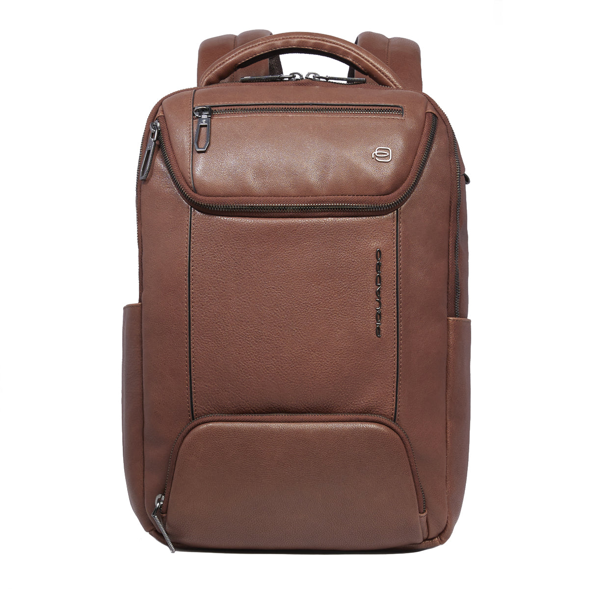 Piquadro - Cronus Marrone 13" Laptop Backpack - CA6687S134 - MARRONE