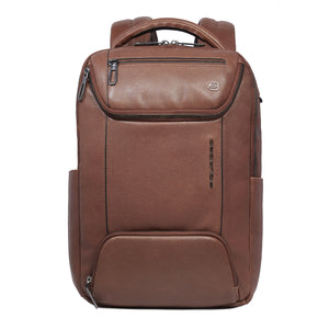 Piquadro - Cronus Marrone 13" Laptop Backpack - CA6687S134 - MARRONE