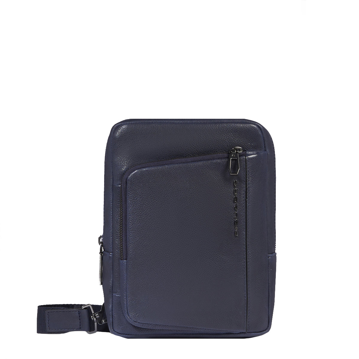 Piquadro - Cronus Blu Crossbody Bag with mini tablet sleeve - CA3084S134 - BLU
